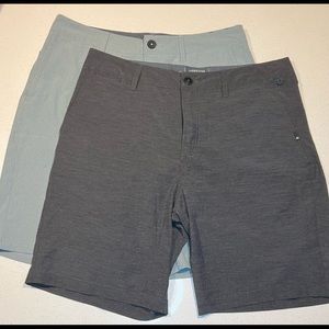 2 Pair Quicksilver Amphibian Shorts